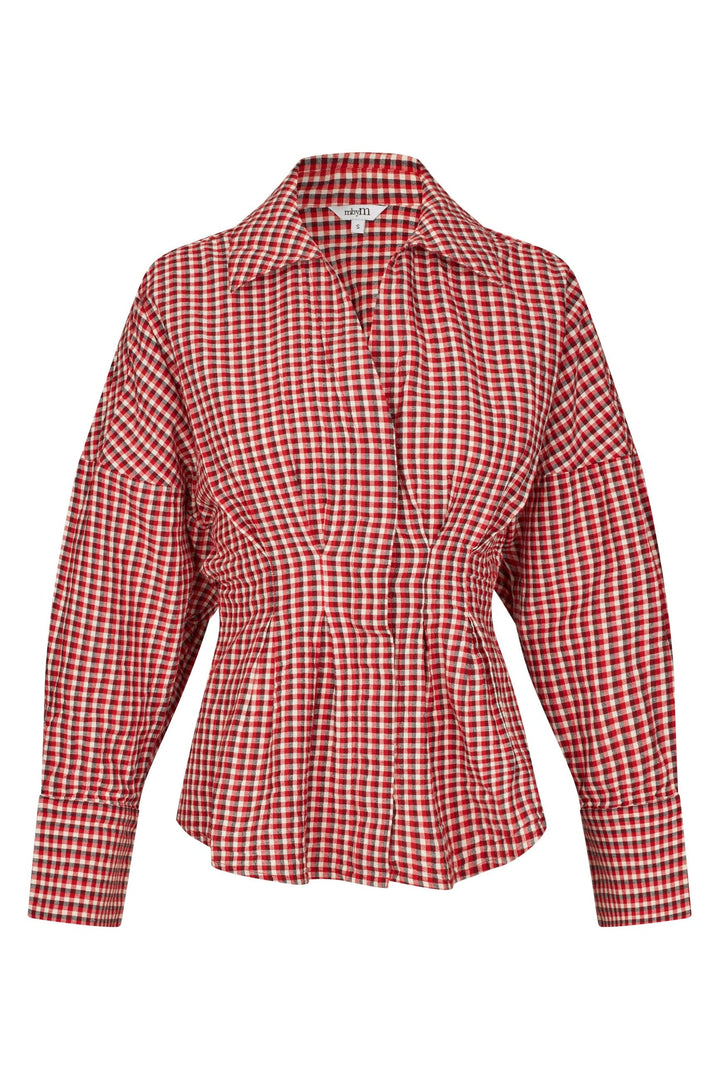 MbyM - Isidor-M 65581221 - Z18 - Red Aura Check Bluser 