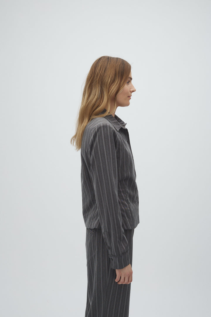 MbyM - Kaisley-M 65191433 - Y87 - Grey Stripe Bluser 