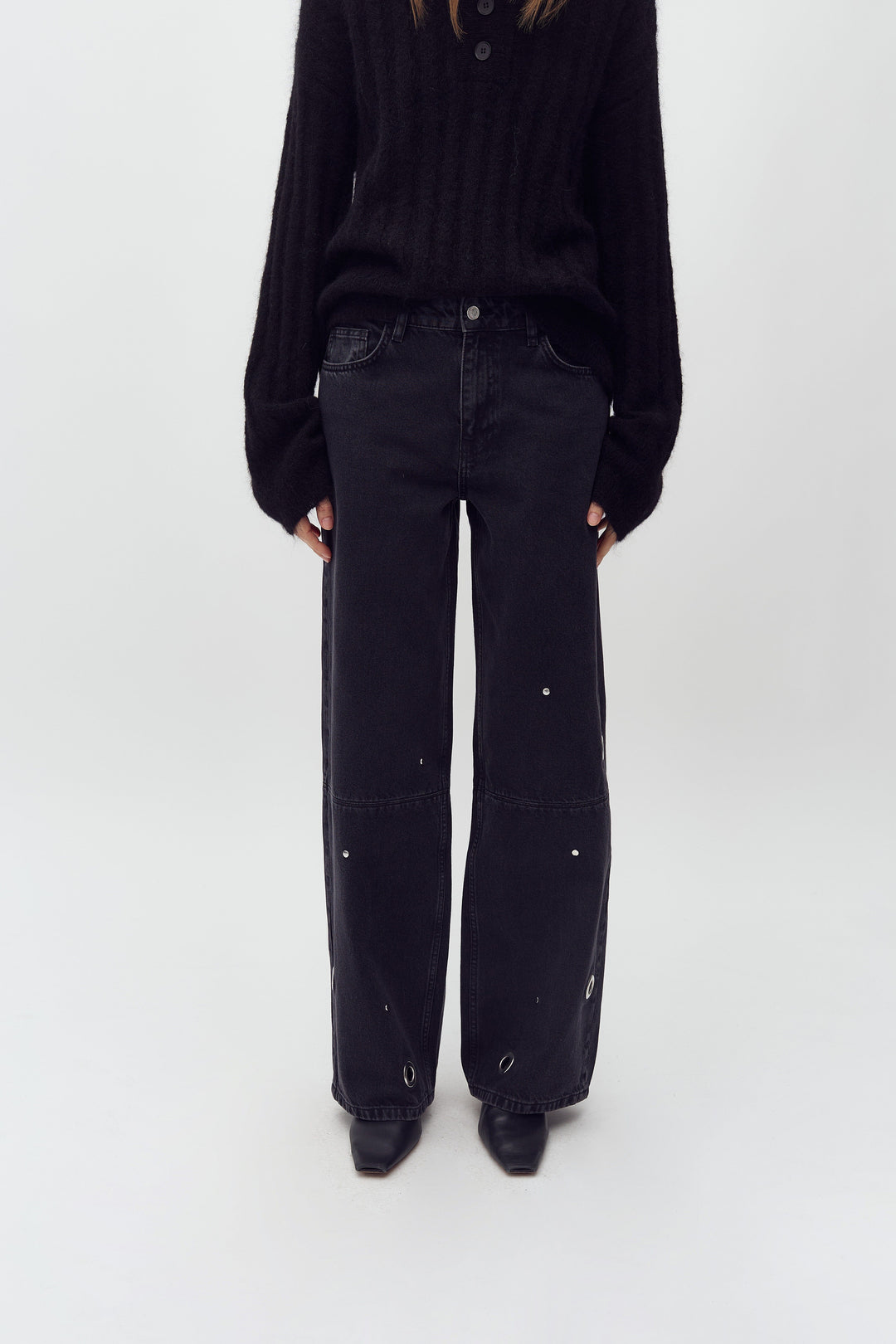 MbyM - Luxia-M 62820622 - T56 - Black Midnight Wash Jeans 