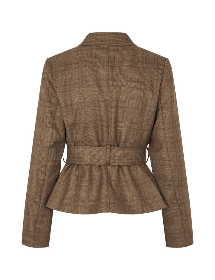 MbyM - Renoir-M 63351242 - Y68 - Brown Falcon Check Blazere 