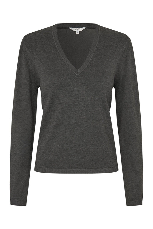 MbyM - Ruthie-M 57621476 - 635 - Charcoal Melange Strikbluser 
