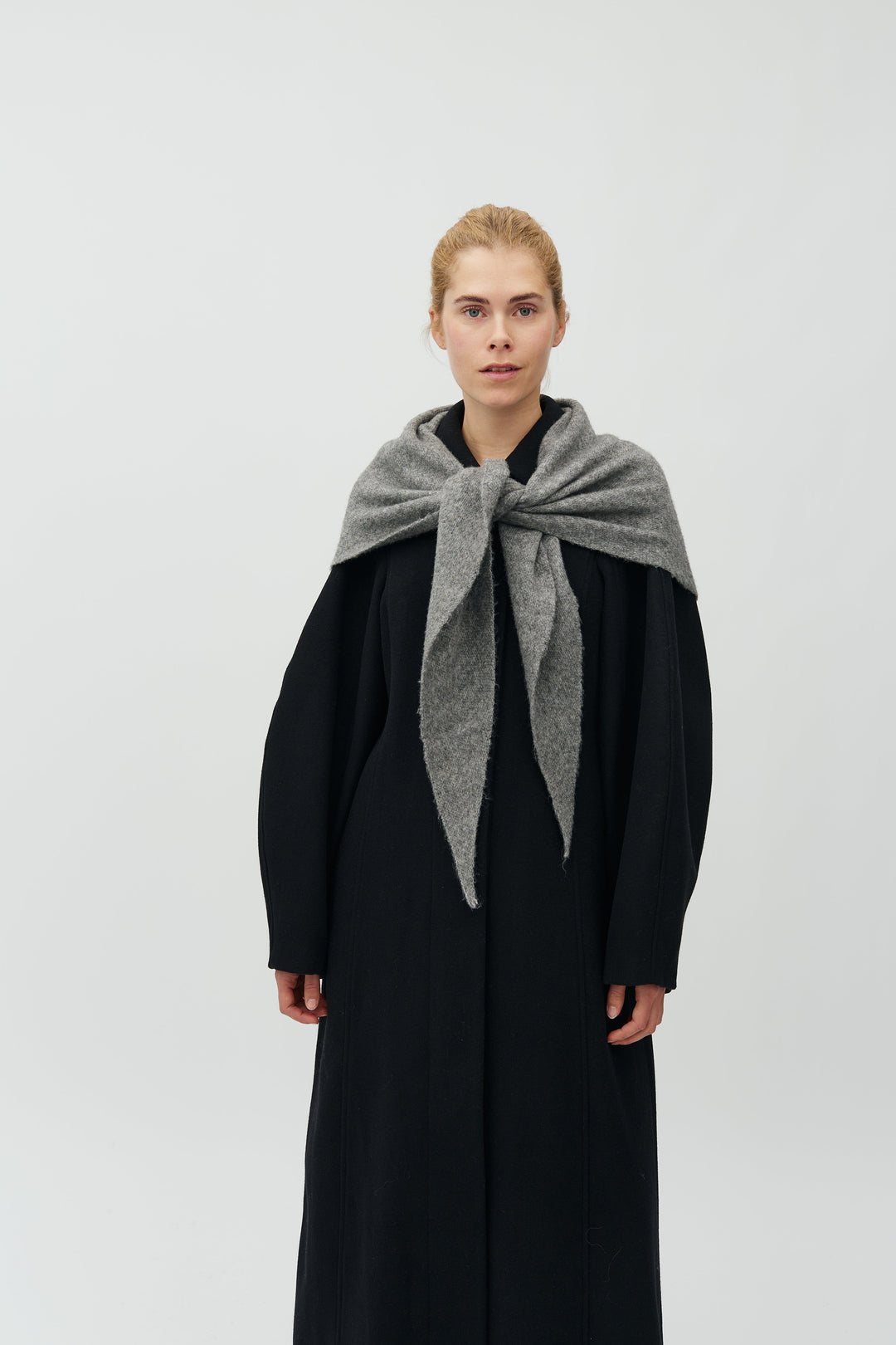 MbyM - Sevyn-M 65041356 - H50 - Medium Grey Melange Tørklæder 