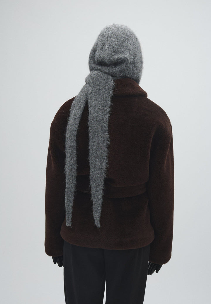 MbyM - Wrappi-M 62780588 - H50 - Medium Grey Melange Tørklæder 