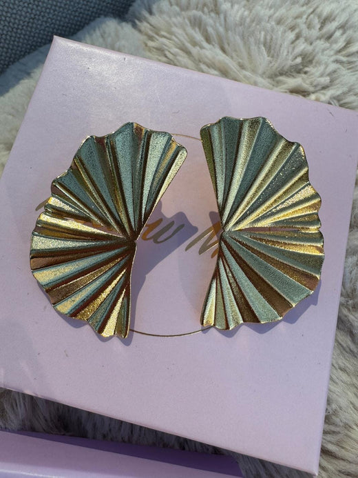 Mellow Moon - Alice Earring 203BO73 - Forgyldt Øreringe 