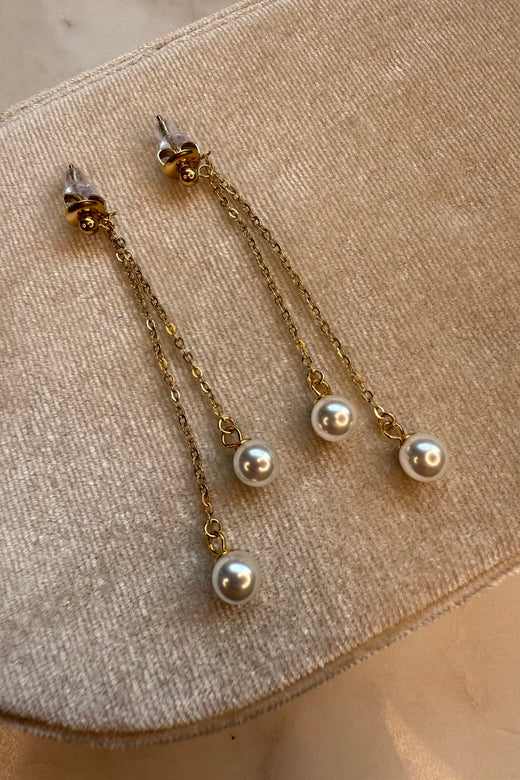 Mellow Moon - Georgia Earring - Golden Øreringe 