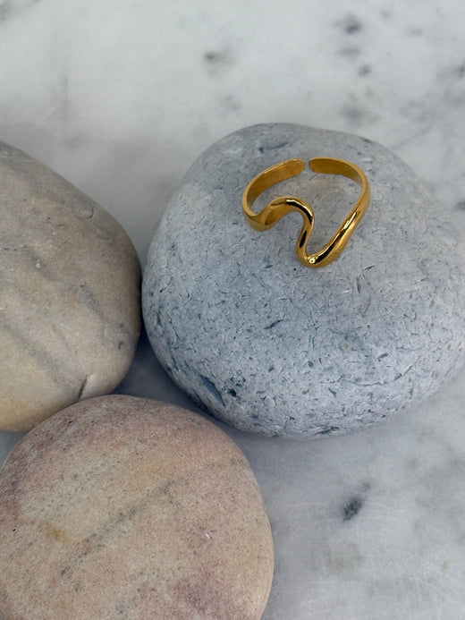 Mellow Moon - Lilja Ring - Forgyldt Ringe 