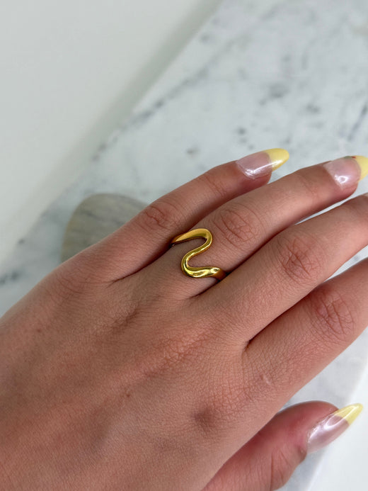 Mellow Moon - Lilja Ring - Forgyldt Ringe 