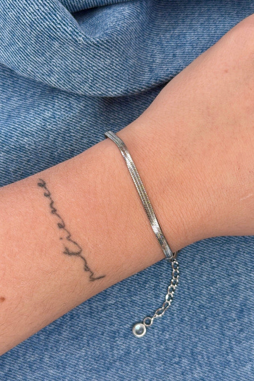 Mellow Moon - Luna Armbånd - Forsølvet Armbånd 