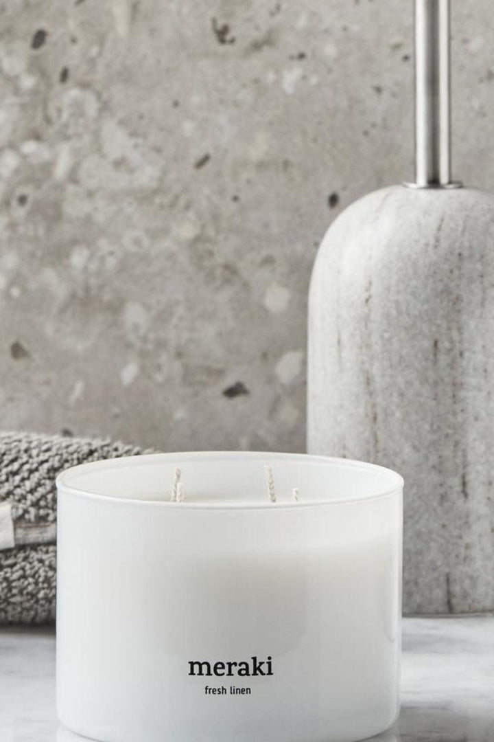 Meraki - Duftlys, Fresh linen