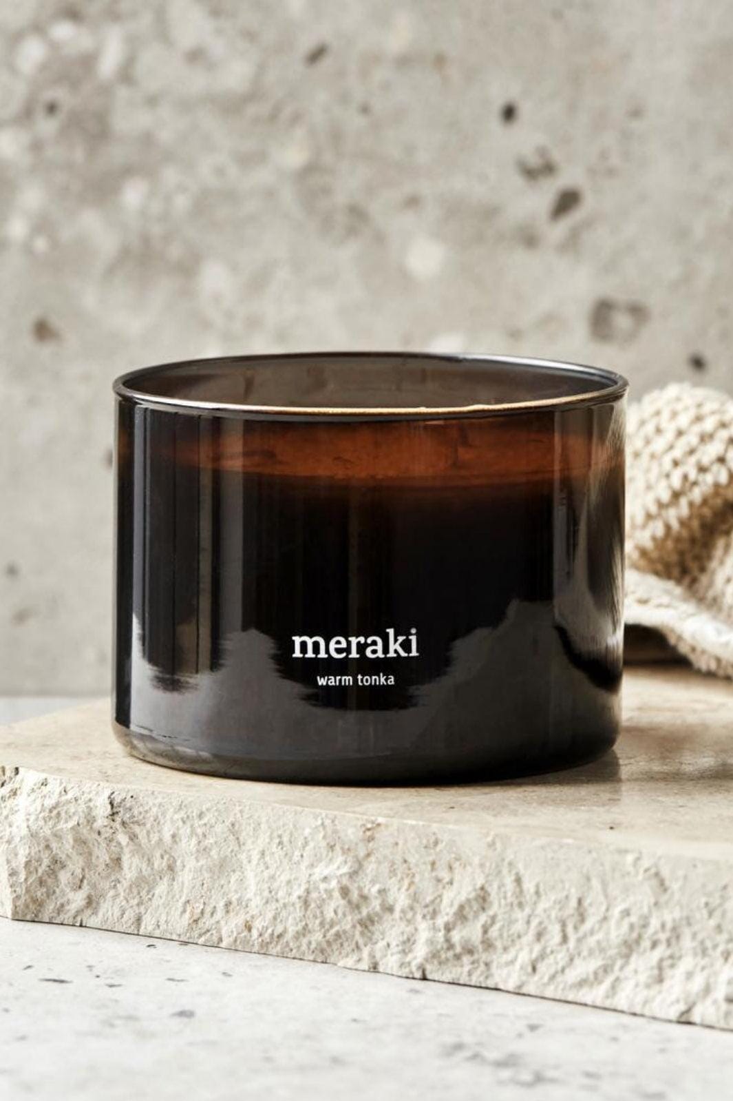 Meraki - Duftlys, Warm tonka