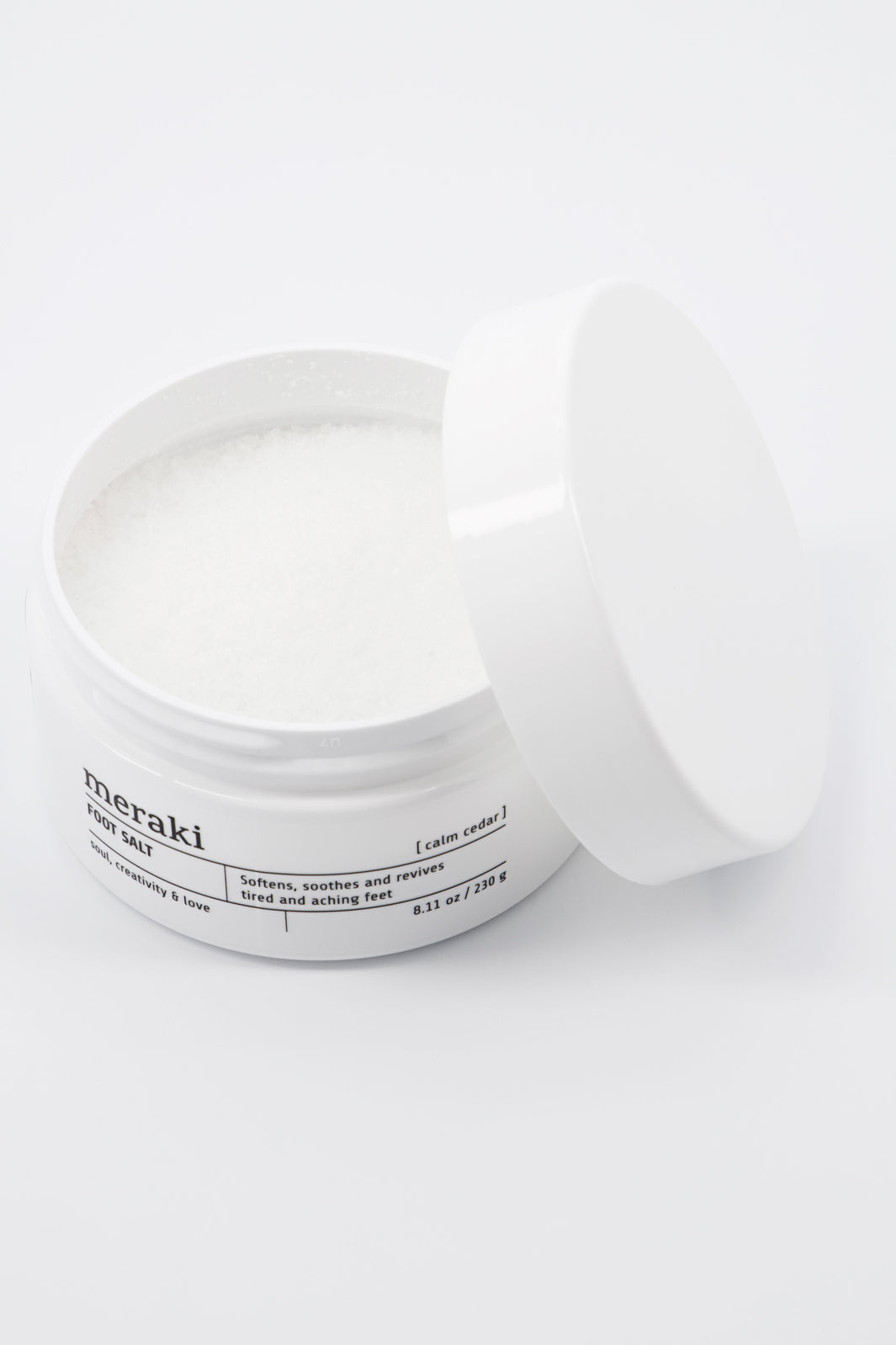 Meraki - Foot Salt Calm Cedar - Cosmos Natura