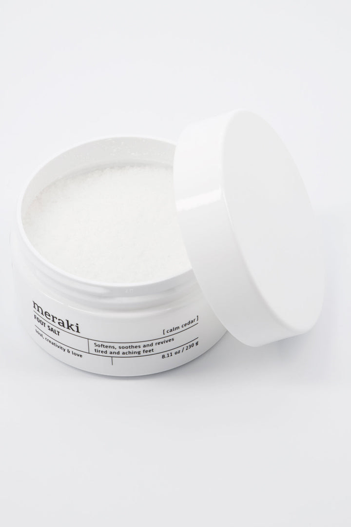 Meraki - Foot Salt Calm Cedar - Cosmos Natura