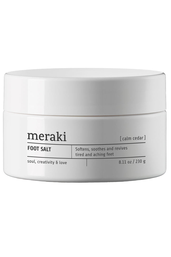 Meraki - Foot Salt Calm Cedar - Cosmos Natura