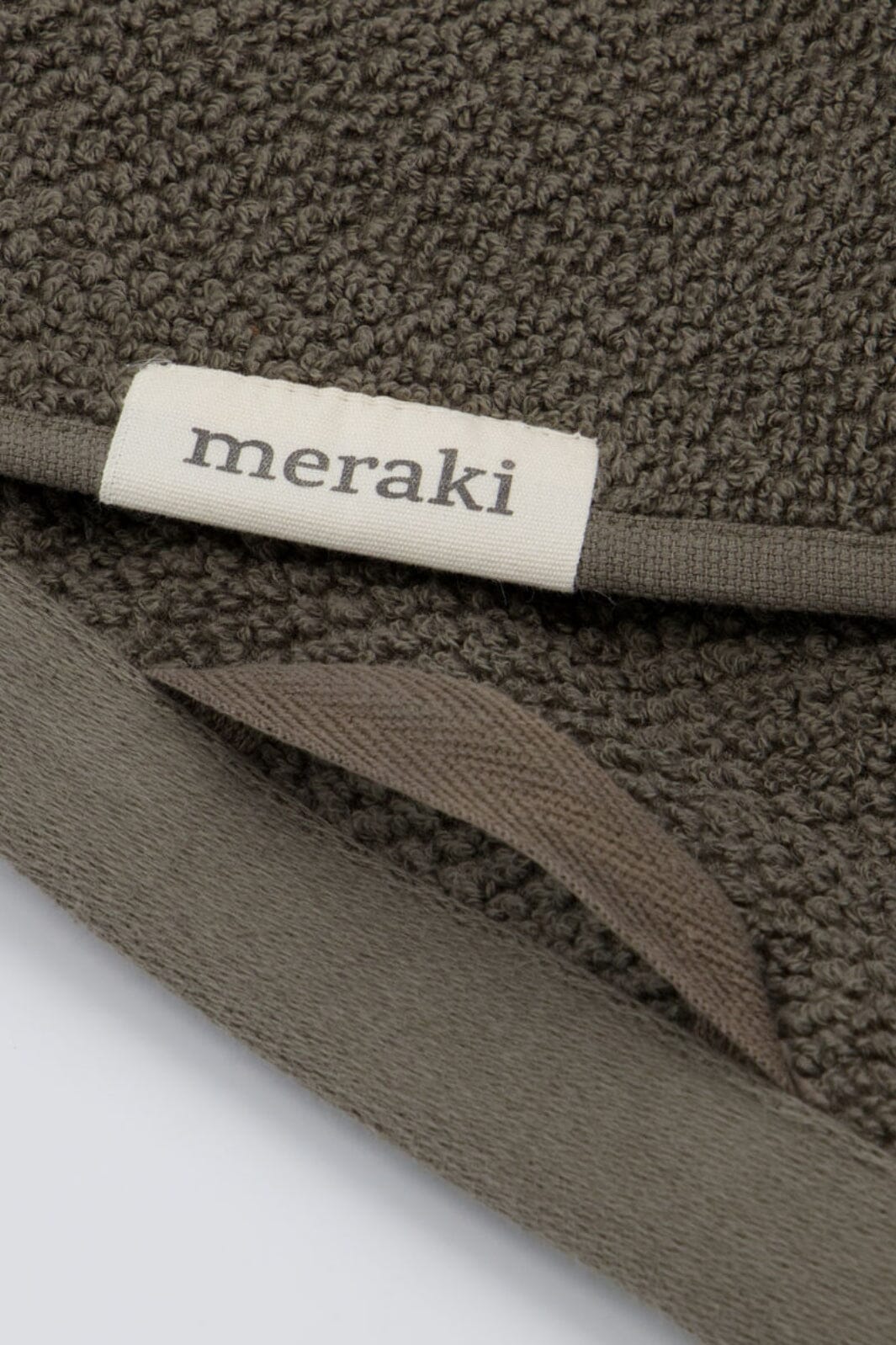 Meraki - Håndklæde, Solid, 5 x 100, Army