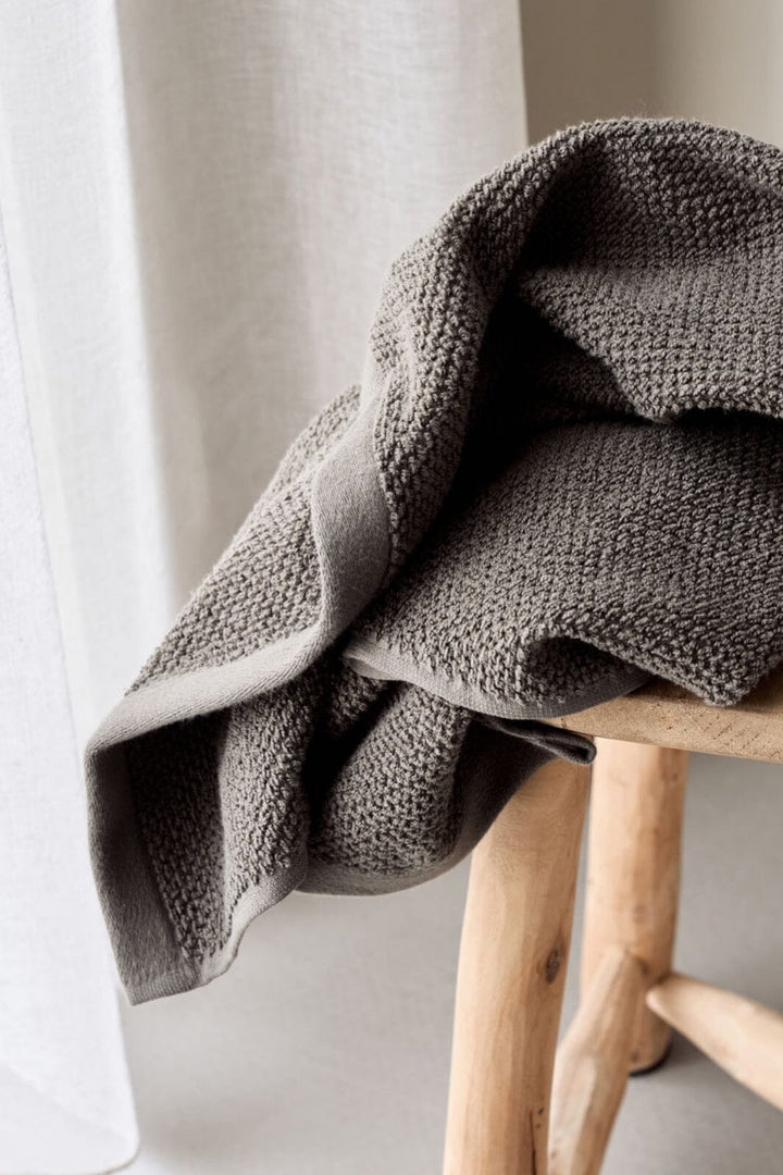 Meraki - Håndklæde, Solid, 5 x 100, Army