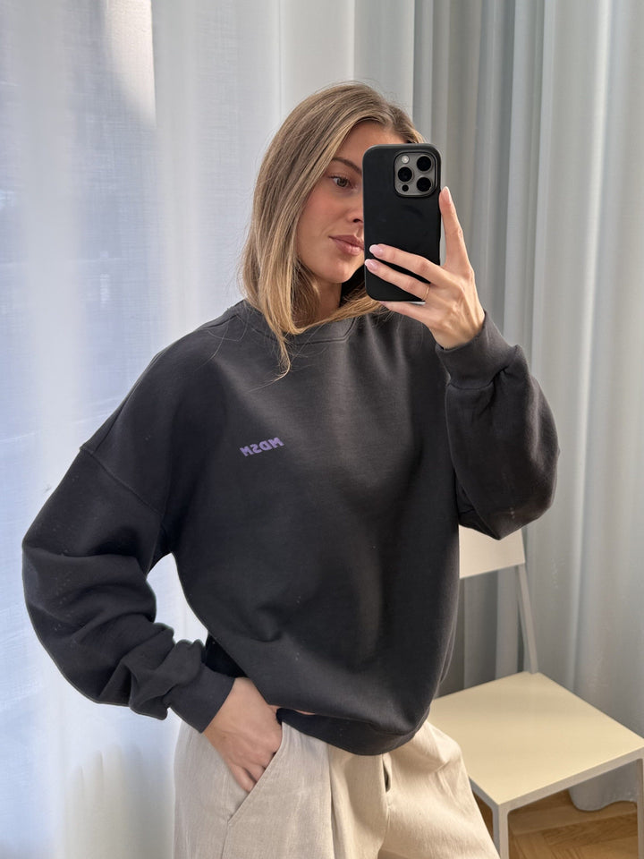 Modström - Anettemd Sweat 59252 - 7765 - Rainy Grey Sweatshirts 