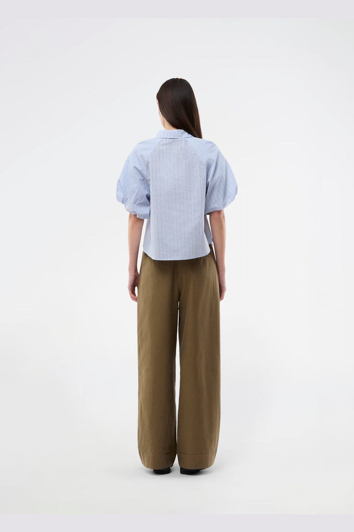 Modström - Augustamd Shirt 59259 - 12063 - Blue Brown Stripe