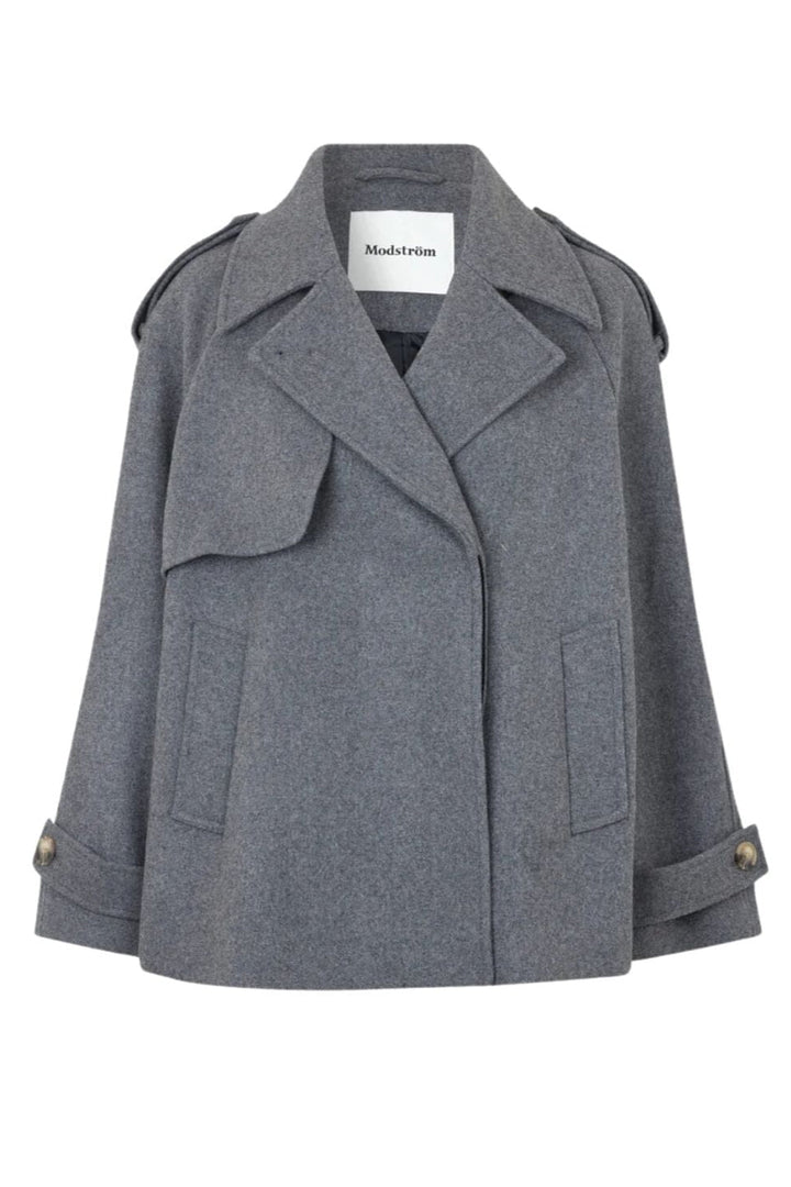 Modström - Esmundmd Jacket 57118 - 7088 - Dark Grey Melange Jakker 