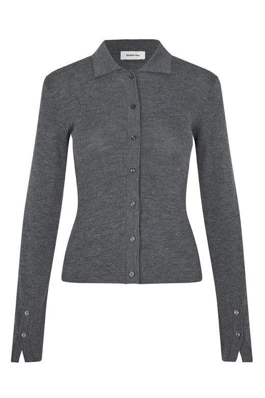 Modström - Hirokimd Cardigan 57474 - 7088 - Dark Grey Melange