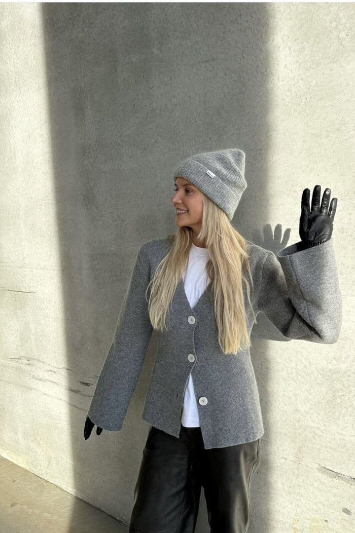 Modström - Klaytonmd Cardigan 57908 - 7087 - Grey Melange