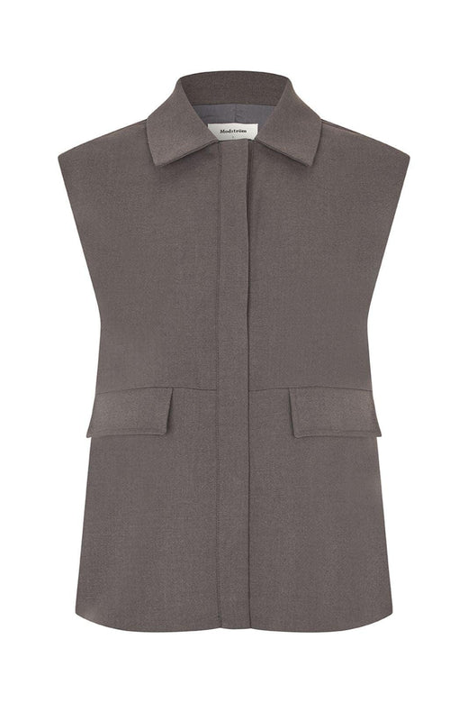 Modström - Primrosemd Vest 58720 - 7061 - Dark Shadow Veste 