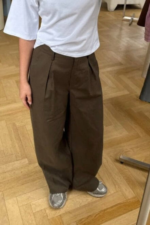 Modström - Toremd Pants 57970 - 5030 - Deep Brown Bukser 