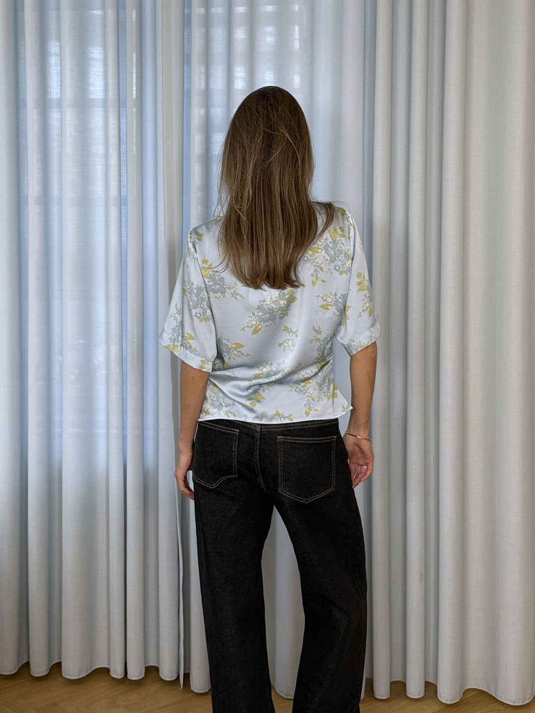 Modström - Uttamd Print Ss Top 59114 - 11524 - Everbloom Toppe 