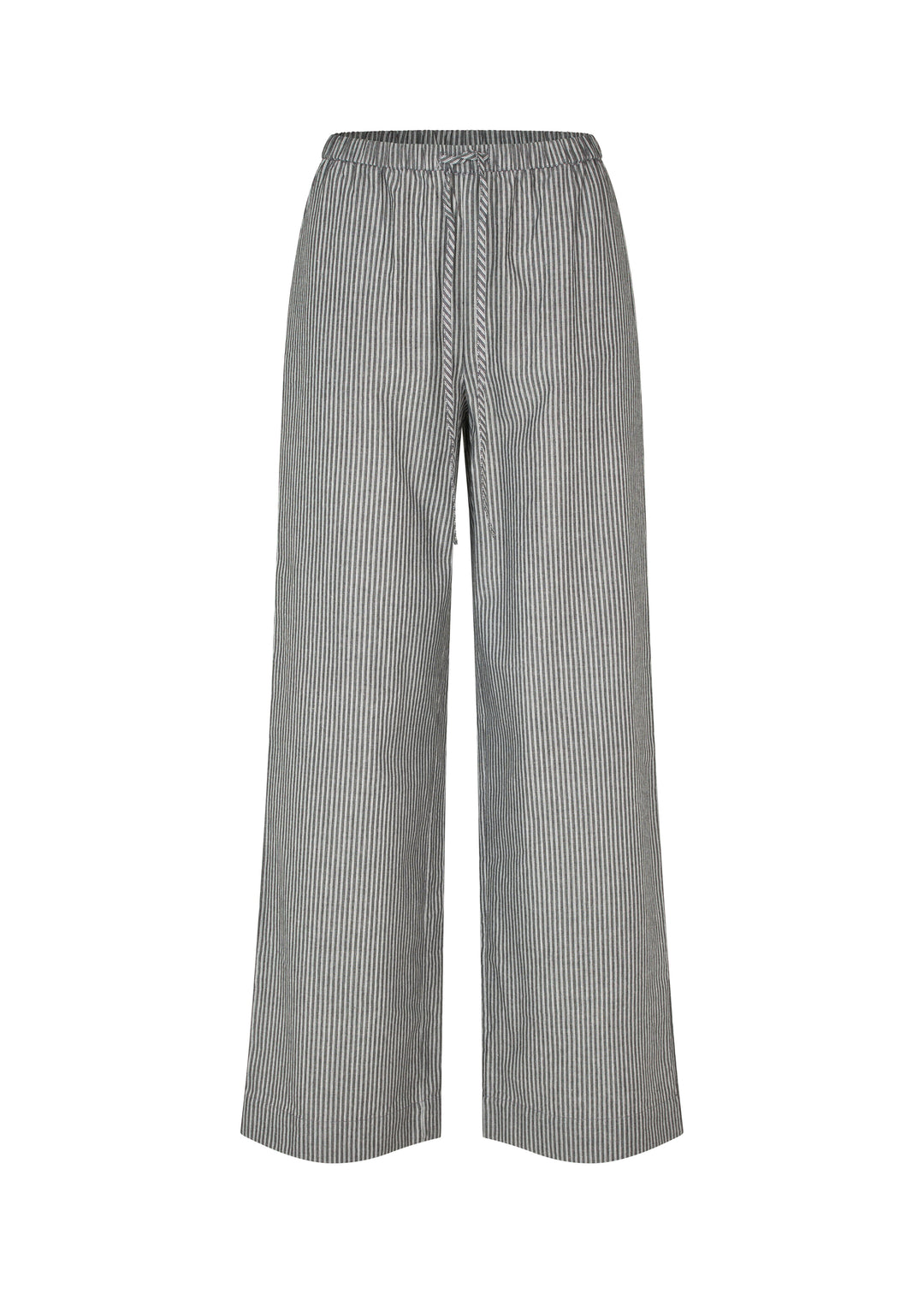 Modström - Valentinmd Stripe Pants 59000 - 11187 - Washed Black Stripe Bukser 