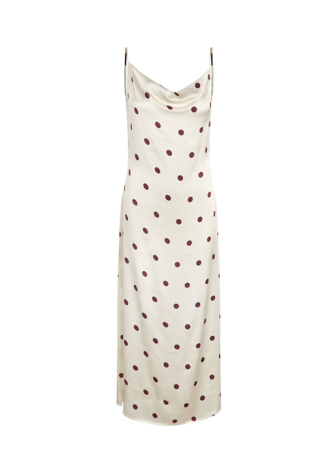 Modström - Vanjamd Print Dress 58964 - 13634 - Wineberry Dot Kjoler 