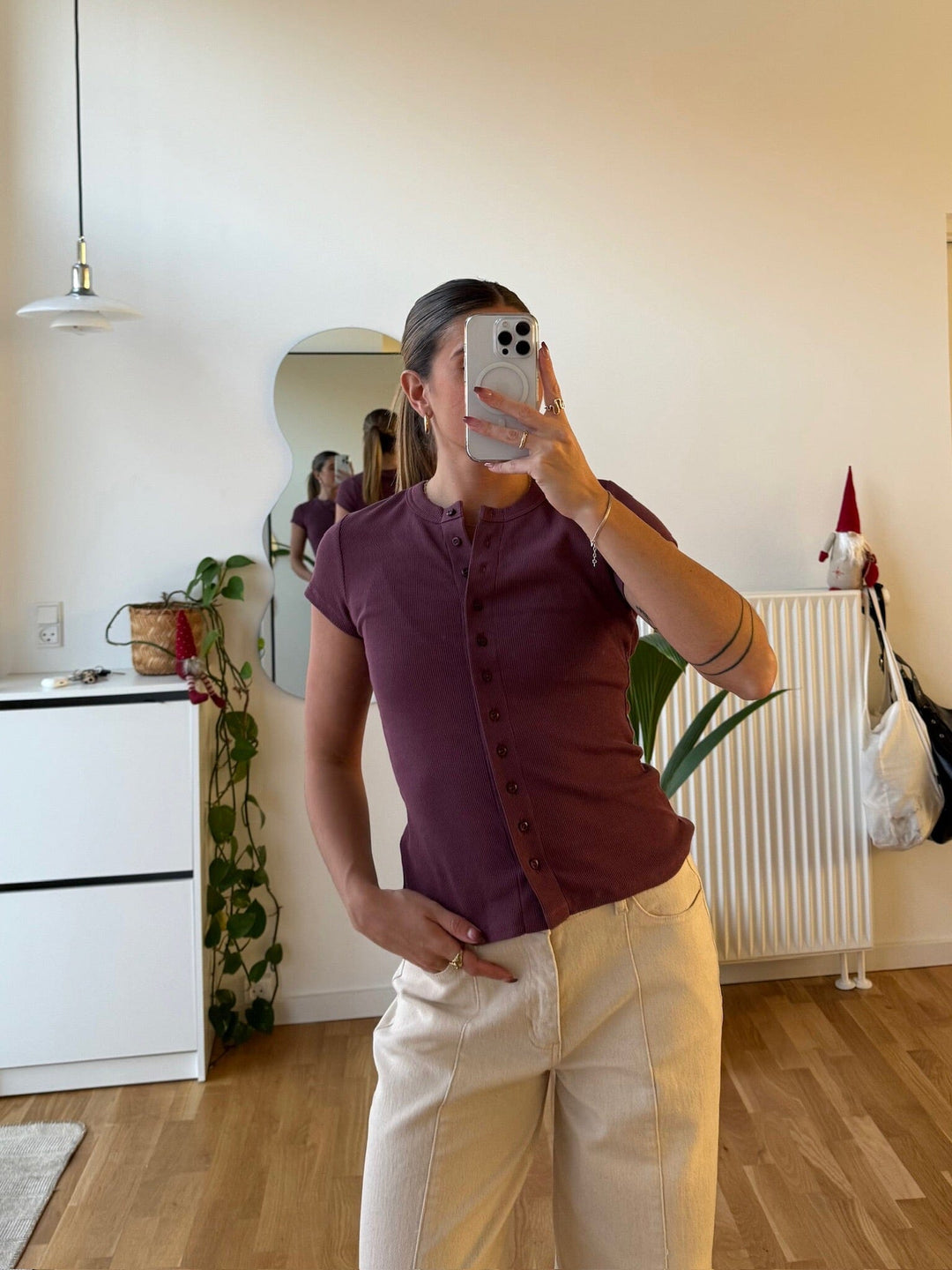 Modström - Vilsonmd T-Shirt 59005 - 8854 - Wineberry T-shirts 