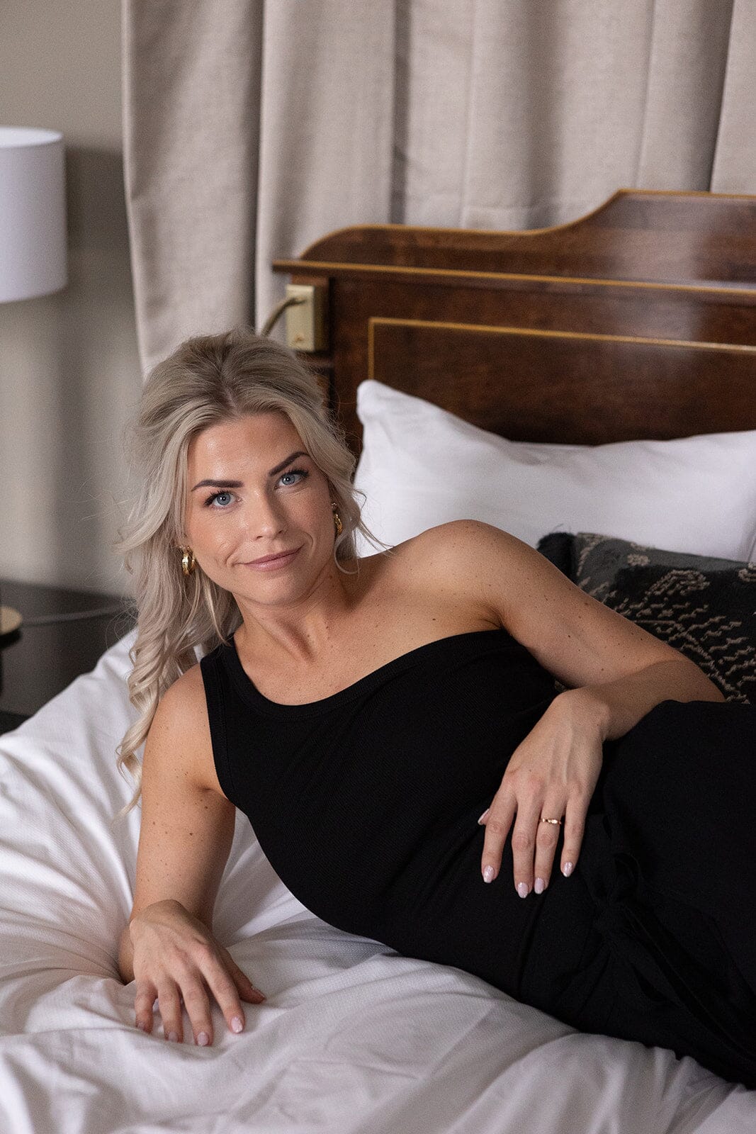 Molly & My X Melanie Due - Emma O Rib Top 169046 - 100 - Black Toppe 