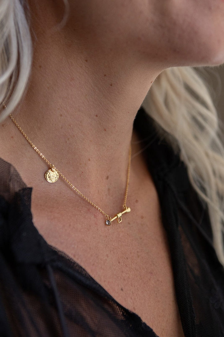 Molly&My Jewellery x Melanie Due - Balance Necklace - Forgyldt Halskæder 