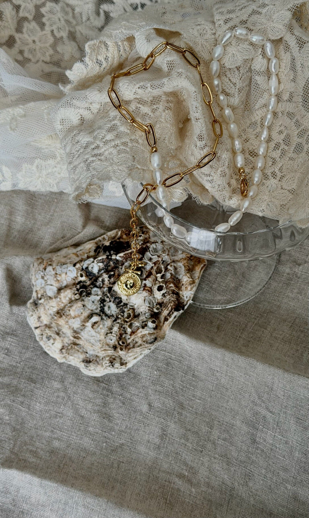 Molly&My Jewellery x Melanie Due - Harmony - Forgyldt Halskæder 