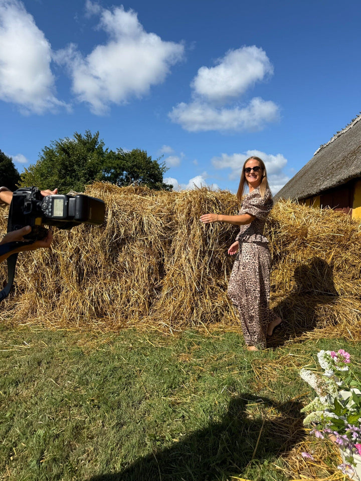 Molly&My x Julie Elsebeth - Rido Pant Pants - Leopard Bukser 