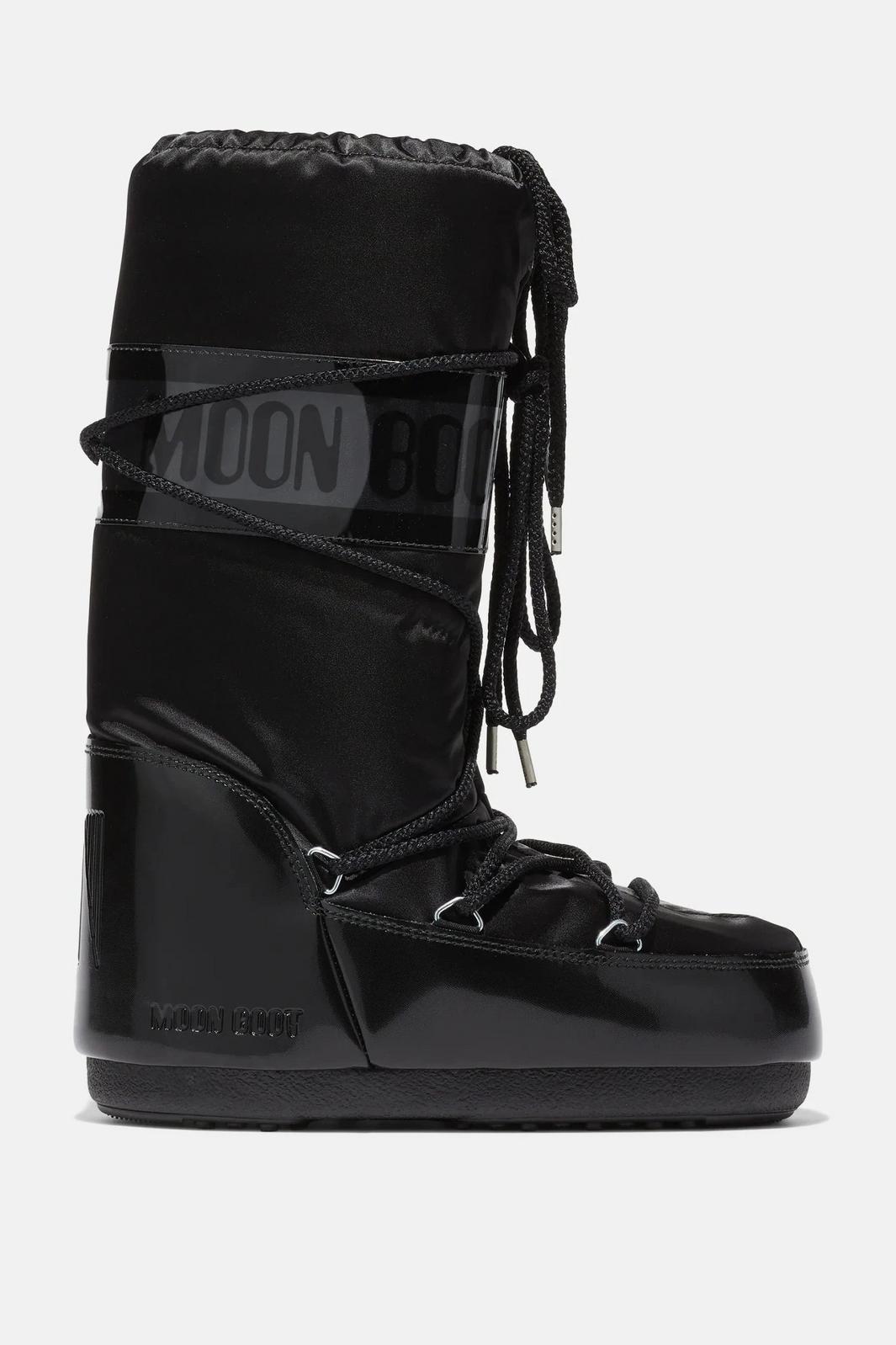 Moon Boot - Mb Icon Glance Jr 80d1401680 - N001black Støvler 