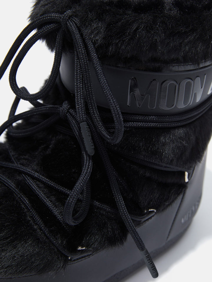 Moon Boot - Mb Icon Low Faux Fur - N001 Black