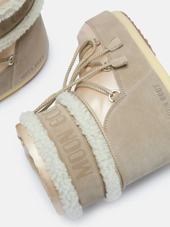 Moon Boot - Mb Icon Low Pearly Plus80d1409910 - Jl01pale Peach/Sand Støvler 