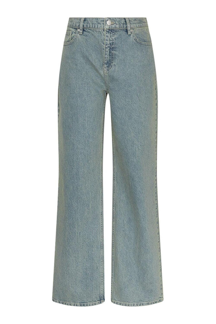 Moss Copenhagen - Mschbine Ada Relaxed Jeans Long 19693 - Sand Blue Wash Jeans 
