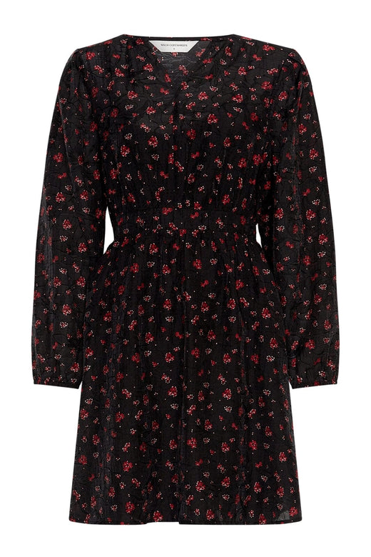 Moss Copenhagen - Mschnancy Dress 19264 - Syrah Flower Kjoler 