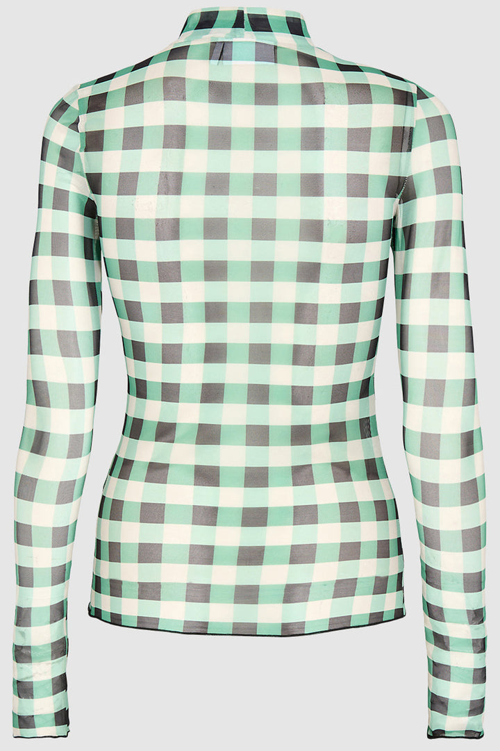 Moves by Minimum - Filana Long Sleeved Blouse - Greenbriar Bluser 