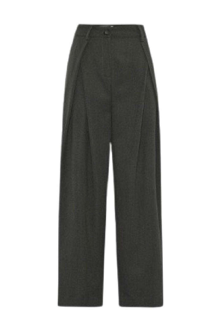 Moves by Minimum - Lauro Pant 4430 243574430 - 980M - Dark Grey Melange Bukser 