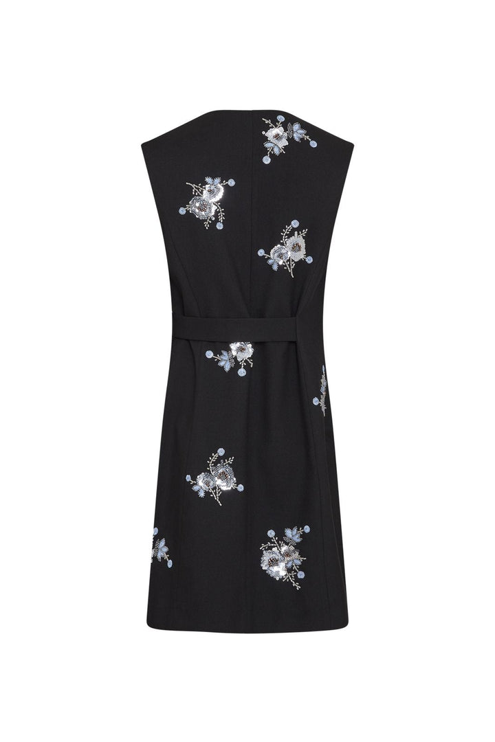 MSCH Copenhagen - Mschadine Sl Dress Emb 20227 - Black