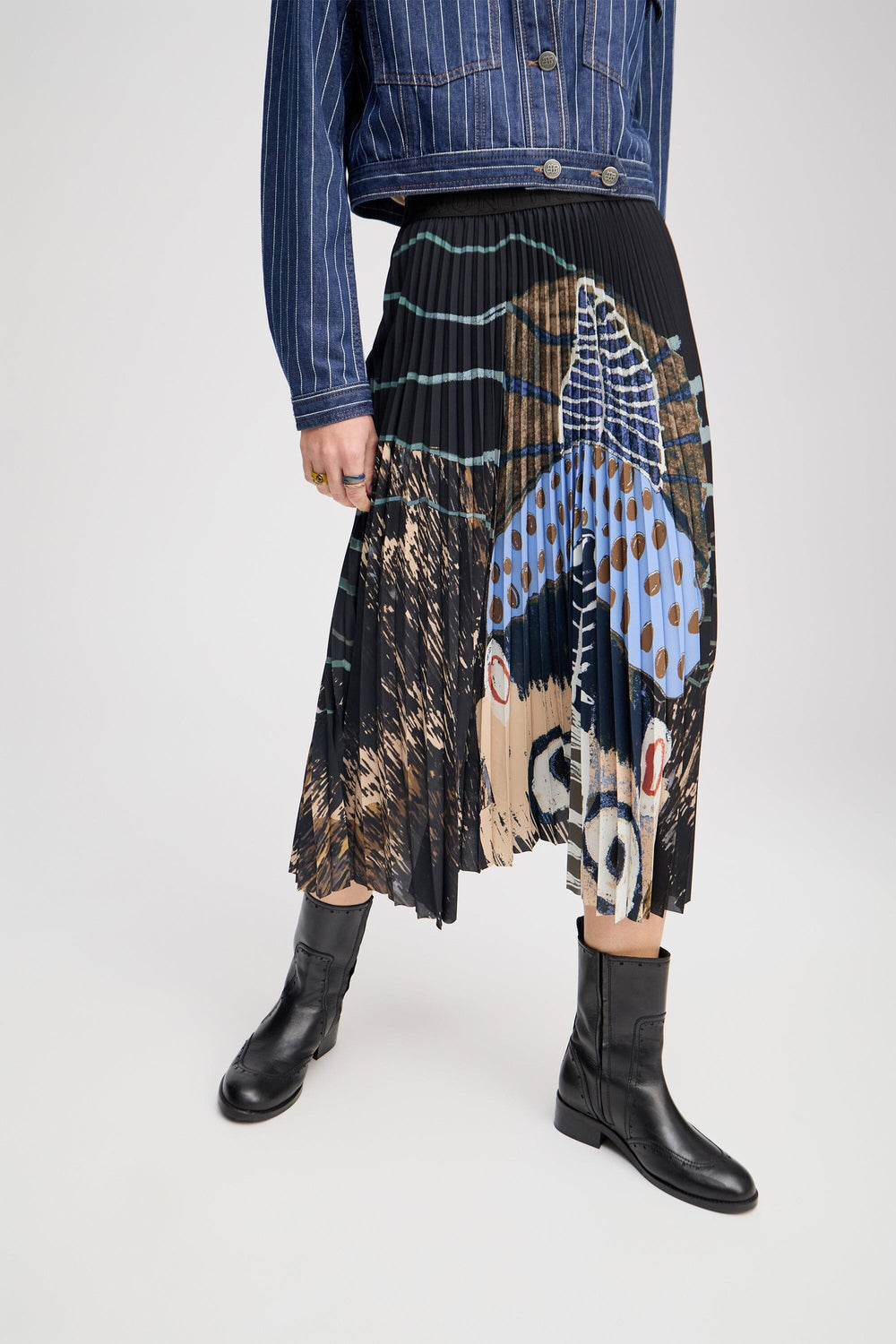 Munthe - Taulla 253121125323 - 46 - Navy Nederdele 