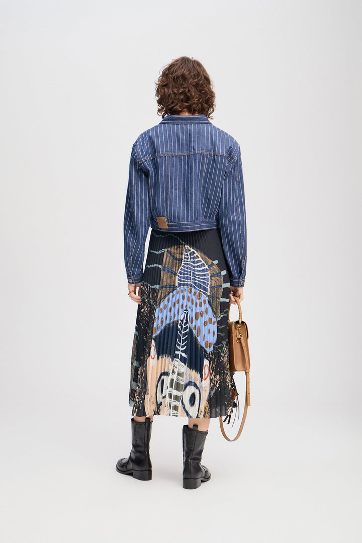 Munthe - Taulla 253121125323 - 46 - Navy Nederdele 
