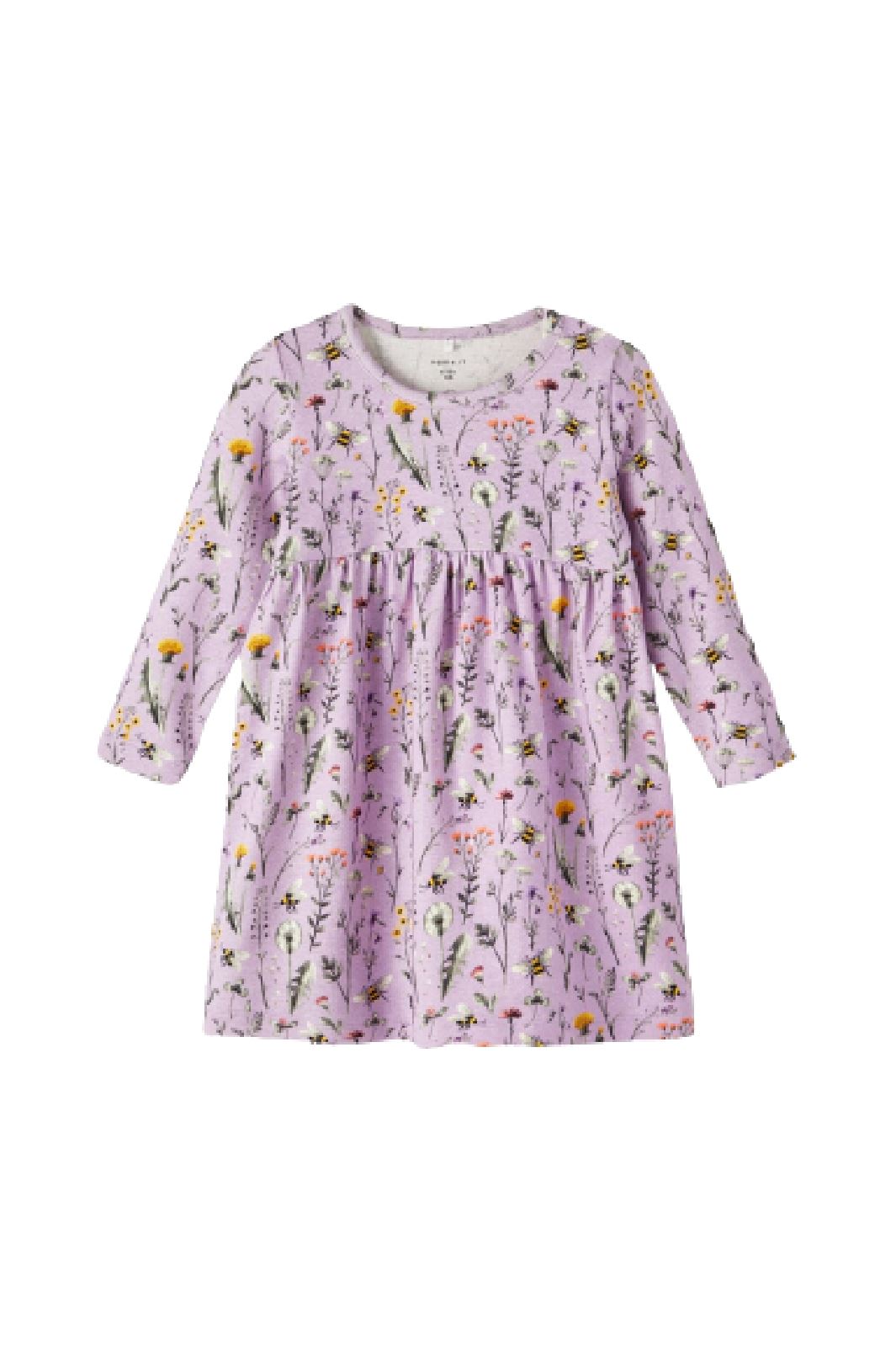 Name It - Nbfhubine Ls Dress - Orchid Bloom