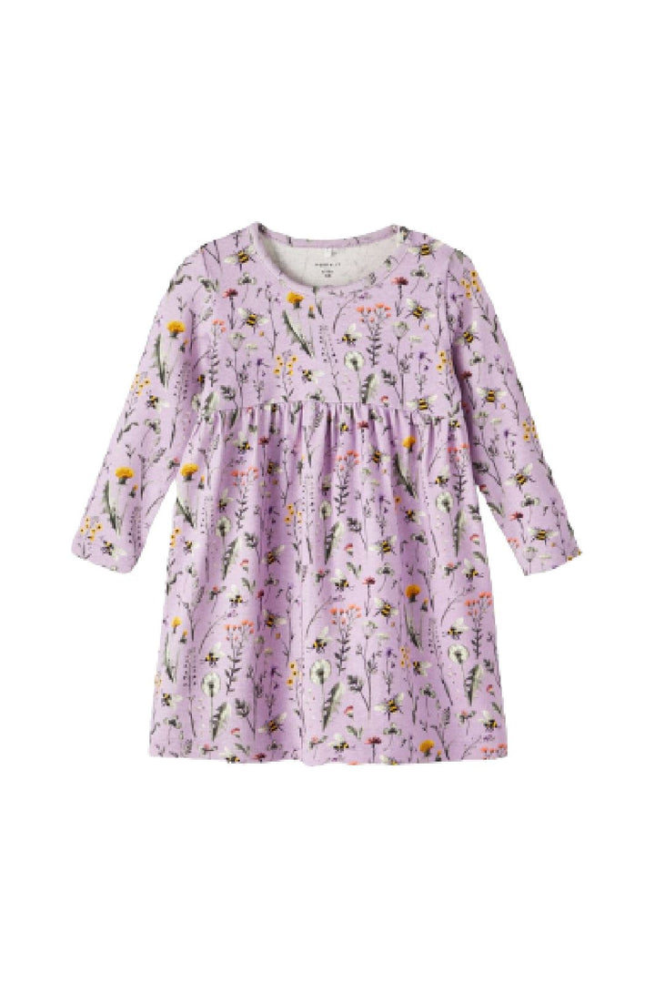 Name It - Nbfhubine Ls Dress - Orchid Bloom