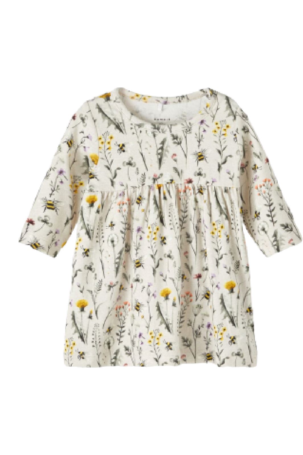 Name It - Nbfhubine Ls Dress - Peyote Melange