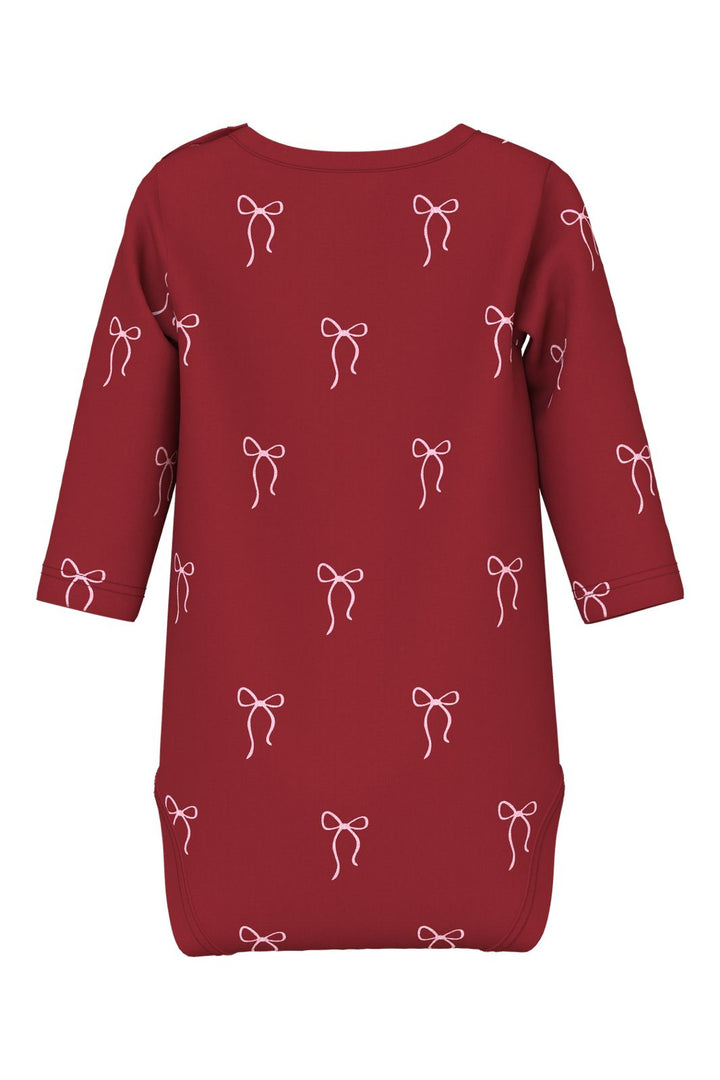 Name It - Nbfratia Ls Body Box - 5130176 Red Dahlia