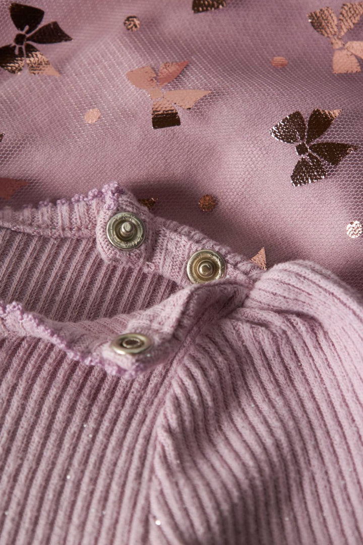 Name It - Nbfrosally Ls Dress - 4873963 Keepsake Lilac