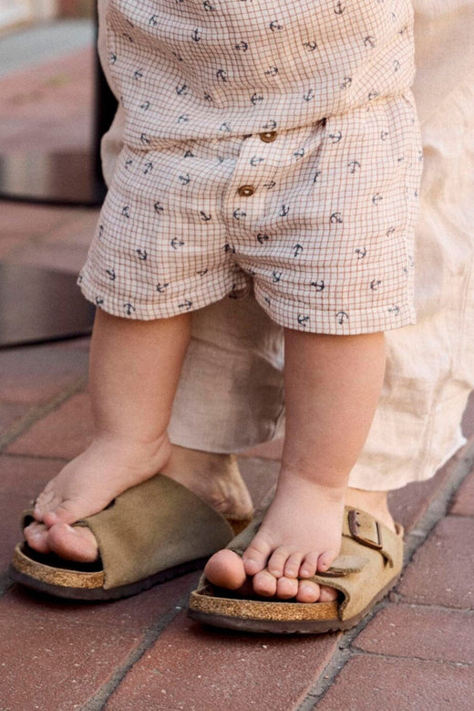 Name It - Nbmfront Shorts - 4974872 Cloud Dancer Anchor